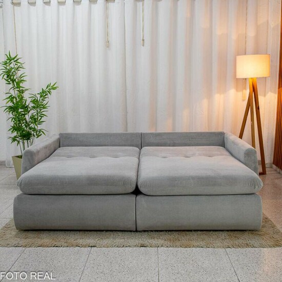 Sof Retrtil Amaranto Premium 2.30m Prata 04 - Sem Caixa