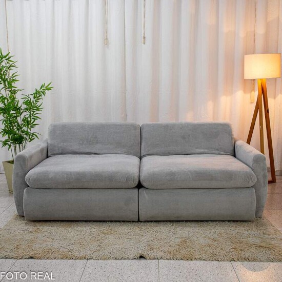 Sof Retrtil Amaranto Premium 2.30m Prata 04 - Sem Caixa
