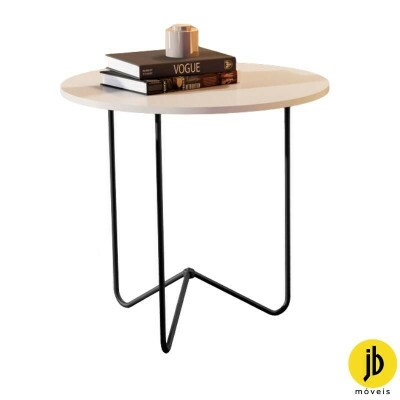 Mesa de Apoio 8004 Off Ps Preto JB Bechara