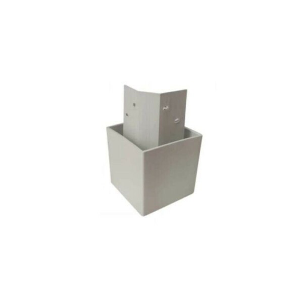 Kit 6 Ps Plstico Gold Branco - Carioca