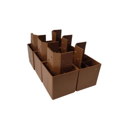 Kit 6 Ps Plstico Gold Cinamomo - Carioca