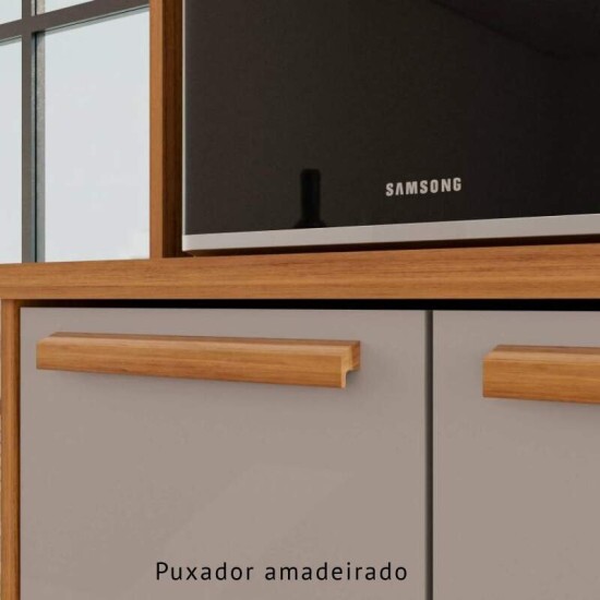 Balco Flrida Cinamomo/Off 3 Portas 2 Gavetas Larg. 1.20m Sallto