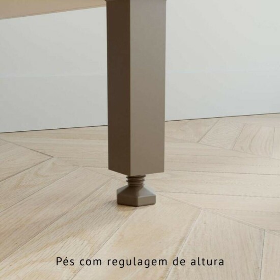 Balco Flrida Cinamomo/Off 3 Portas 2 Gavetas Larg. 1.20m Sallto