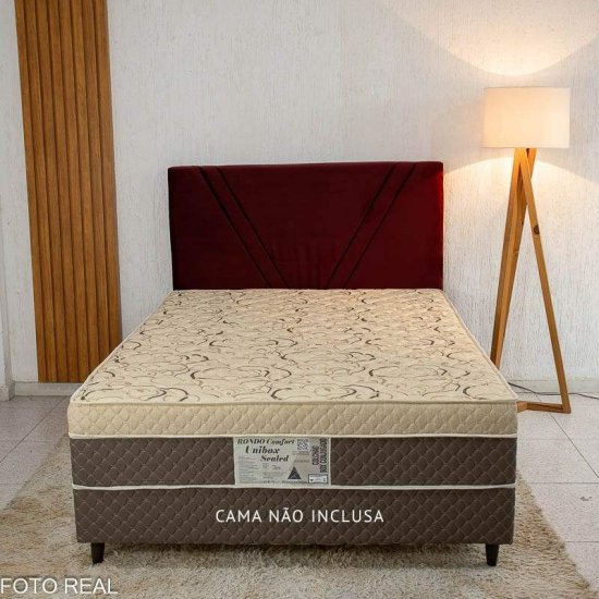 Cabeceira Casal 1,40m Jade Veludo Bord�