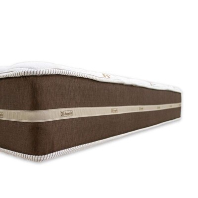 Colcho Casal Classic Marrom Molas Ensacadas 138x188x22 Anjos