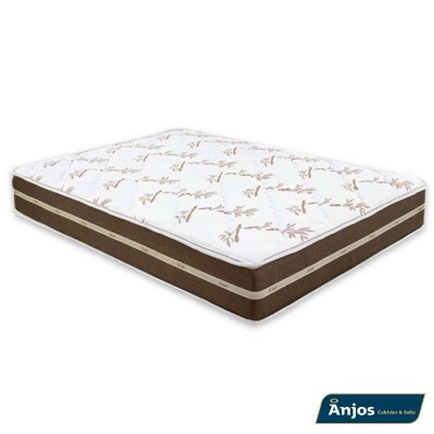 Colcho Queen Classic Marrom Molas Ensacadas 158x198x22 Anjos