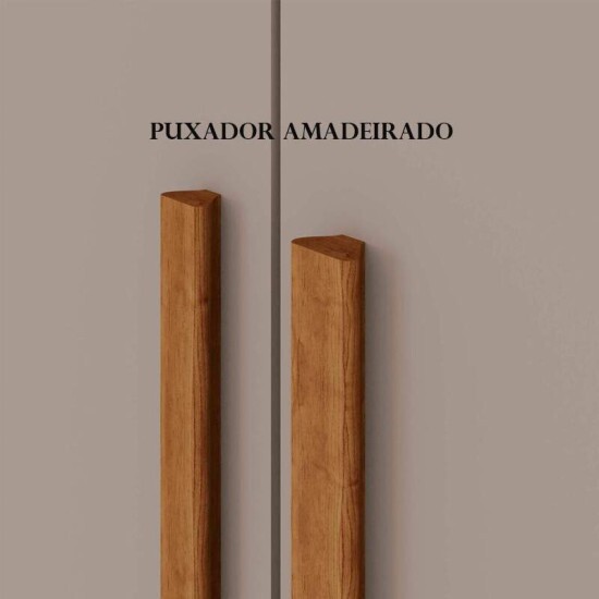 Guarda-roupa Casal Dinamarca Branco C/Espelho 6 Portas 9 Gavetas C/ps Larg. 1.80m - Sallto