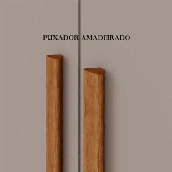 Guarda-roupa Casal Dinamarca Branco 6 Portas 9 Gavetas C/ps Larg. 1.80m - Sallto