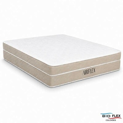 Colch�o Casal Molas Ensacadas Airflex Bioflex 138x188x30 cm | Suporta at� 240kg