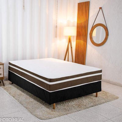 Cama Box Casal Spring 138x188x60 Molas Ensacadas - Bioflex