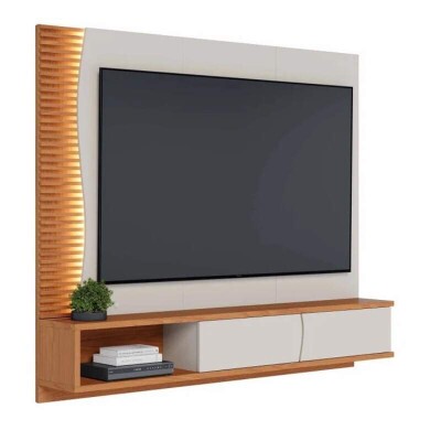 Home Suspenso Egeu Off/Freij Para TV at 65 Polegadas Larg. 1.79m - Colibri