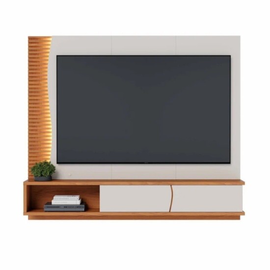 Home Suspenso 1,79m Egeu Off/Freij� para TV at� 65\" - Colibri