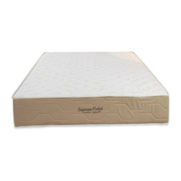 Colcho Queen Supreme Pocket Molas Ensacadas 158x198x25 - Inovaflex | Suporta at 240kg