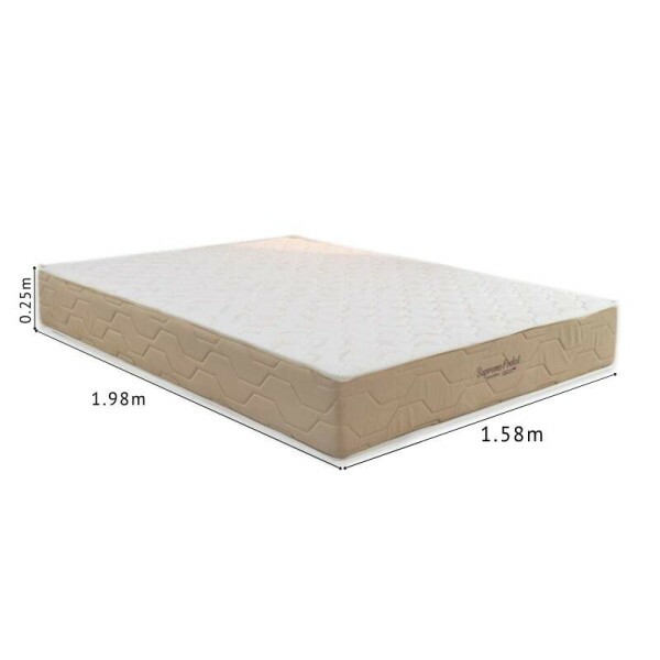 Colcho Queen Supreme Pocket Molas Ensacadas 158x198x25 - Inovaflex | Suporta at 240kg