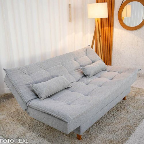 Sof Cama Premium Linho Cinza 2275 Larg. 1.80m