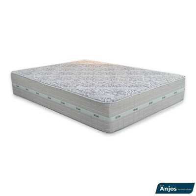 Colcho Casal Carbon Molas Ensacadas 138x188x32 - Anjos | Suporta at 240kg