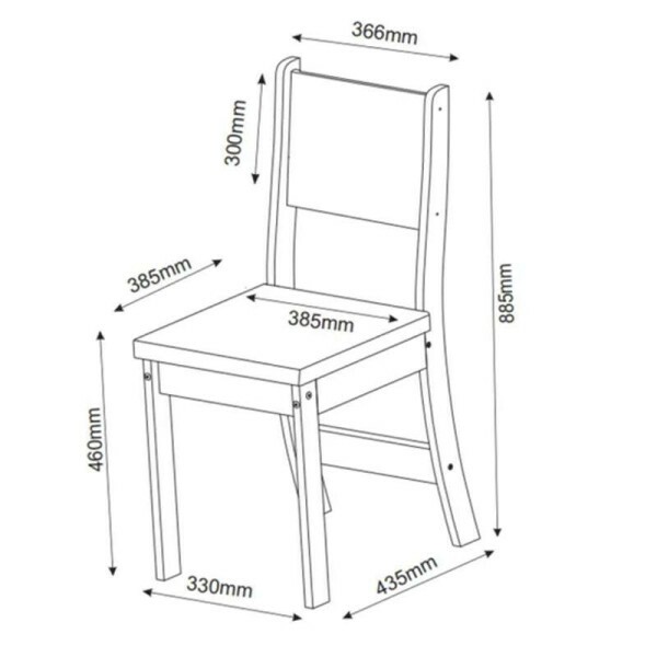 Mesa de Jantar Flipp Redonda 90cm Off White + 4 Cad. Sol Assento Linho Bronze - Viero