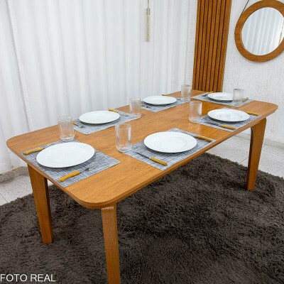Mesa Jantar Londrina 180x90 Cinamomo - Rufato