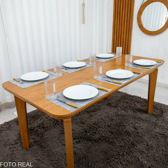 Mesa Jantar Londrina 180x90 Cinamomo - Rufato