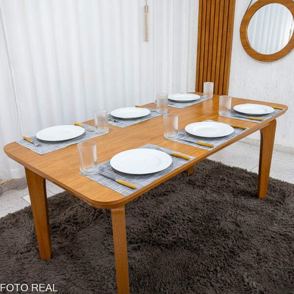 Mesa Jantar Londrina 180x90 Cinamomo - Rufato