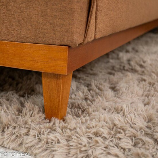 Sof de Canto Turquia Linho Terracota 29