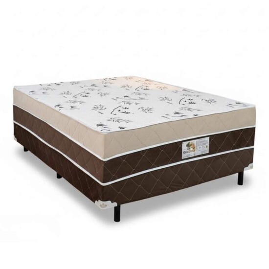 Cama Box Casal Ortopdica D33 138x188x60 Ortobel - Suporta at 250kg