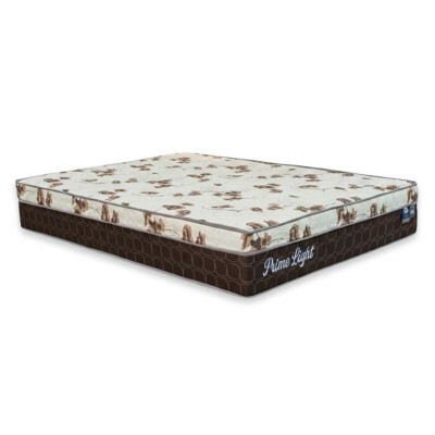 Colcho Casal Prime Light Marrom 138x188x30 Molas Ensacadas Orthoprime | Suporta at 240kg