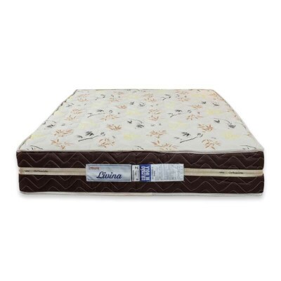Colcho Casal Livina Molas Ensacadas 138x188x25 Orthoside | Suporta at 220kg