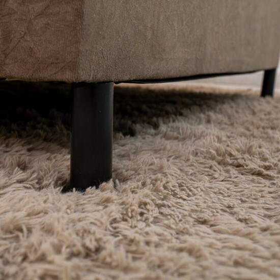 Box Casal Sued Marrom Nosso Sonho + Colcho Casal Livina Molas Ensacadas 138x188x62 Orthoside | Suporta at 220kg