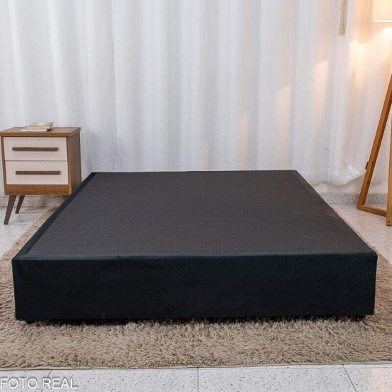 Box Casal Sued Preto 138x188x31 - Ortobel