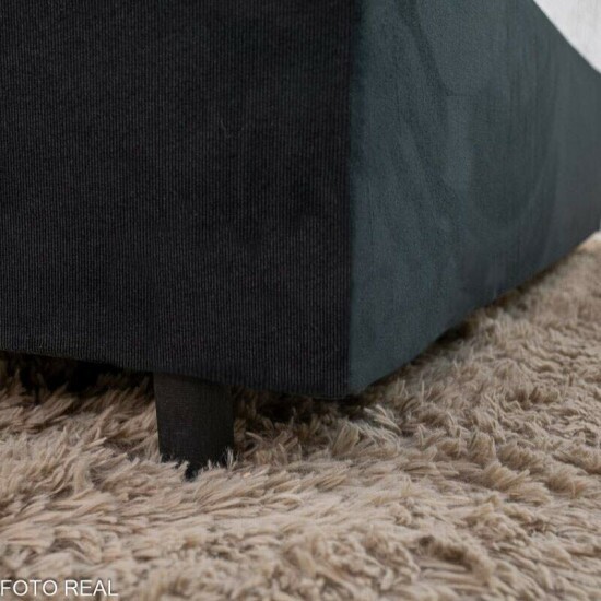 Box Casal Sued Preto 138x188x31 - Ortobel