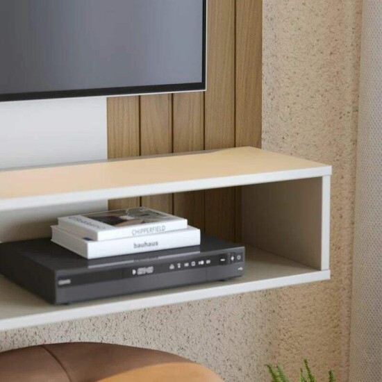 Home Suspenso 1,36m Jurer� Off Matte/Freij� para TV at� 55\" - Colibri