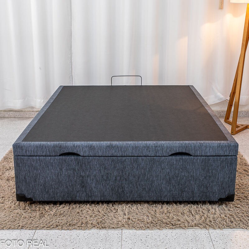 Base Box Baú Casal Prime Confort - Conforto e Estilo em Linho | Ruffer