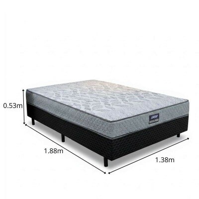 Unibox Casal Ortop�dico Supreme Gazin - 138x188x53 cm
