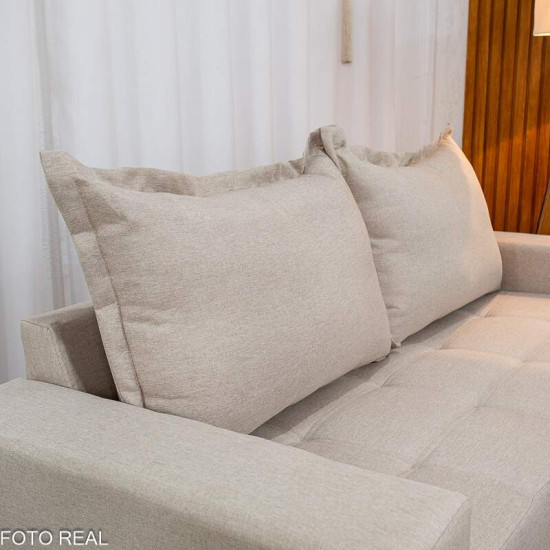 Sof� 3 e 2 Lugares 8100 Linho Bege 24
