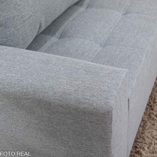 Sof� 3 Lugares 8100 Linho Cinza 27 - 2,00m