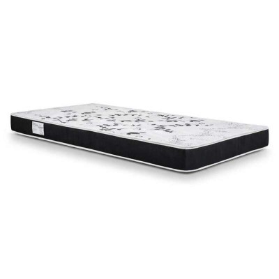 Colch�o Solteiro Espuma Lotus Nosso Sonho 88x188x12 cm | Suporta at� 60kg