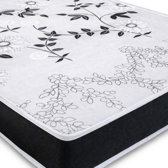 Colch�o Solteiro Espuma D20 Lotus Nosso Sonho 88x188x12 cm - Suporta at� 60kg