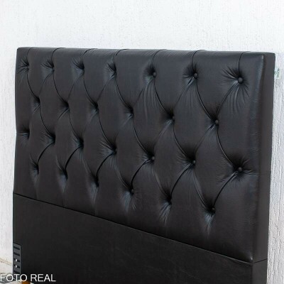 Cabeceira Casal Vit�ria Korino Preto Larg. 1.40m
