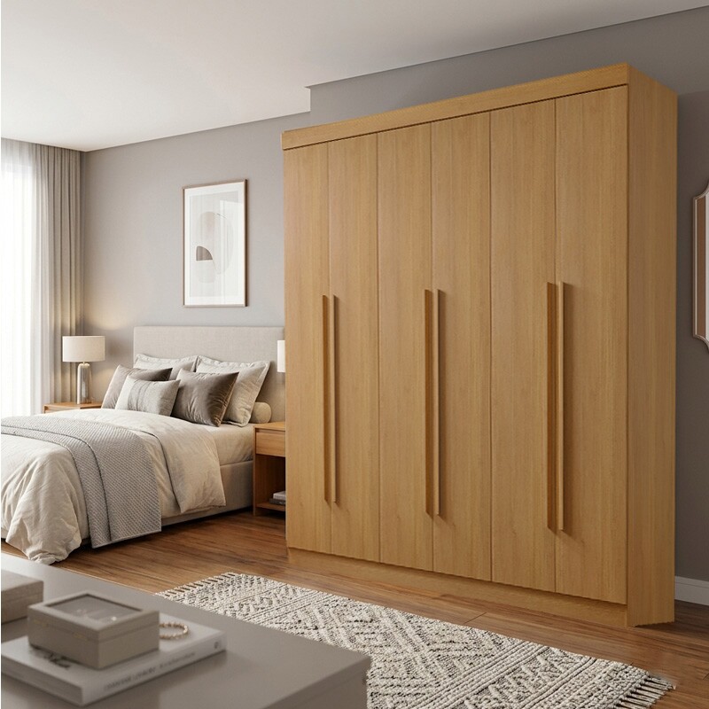QYマステDororong　0822 Roupeiro Monte Carlo 6 Portas Cinamomo Larg. 2.32m - D Doro