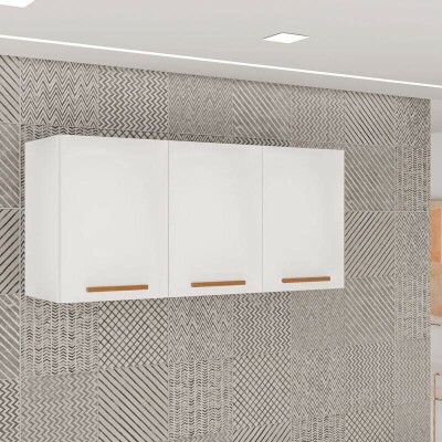 A�reo Triplo New Val�ncia Branco/Cinamomo Larg. 1.20m - Sall�to