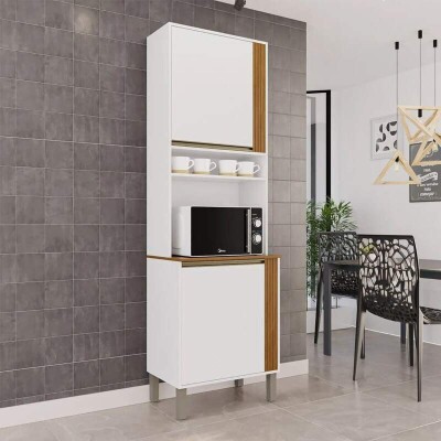Torre Quente Cozinha P�rola Branco/Cinamomo - Sall�to