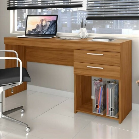 Combo - Multiuso Escrit�rio 2 Portas Larg. 0.70m + Mesa Office NT 51015 Larg. 1.21m Freij� - Not�vel