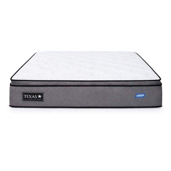 Colch�o Queen Texas Molas Ensacadas 158x198x29 - Gazin | Suporta at� 240kg