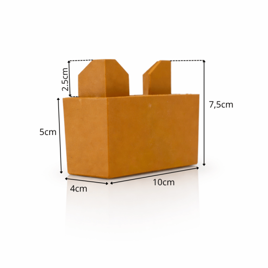 Kit 8 P�s Pl�stico Cinamomo - Sall�to