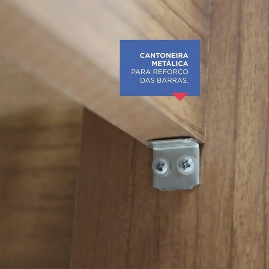 Cama Casal Prim�cia Plus Castanho Larg. 1.53m - D Doro
