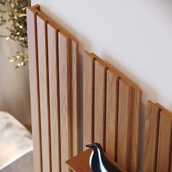 Painel Ripado Ni�gara Larg. 2.50m Freij� para TV\\\'s at� 85\\\'\\\' - Colibri