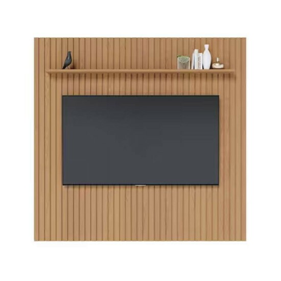 Painel Ripado Ni�gara Larg. 2.50m Freij� para TV\\\'s at� 85\\\'\\\' - Colibri