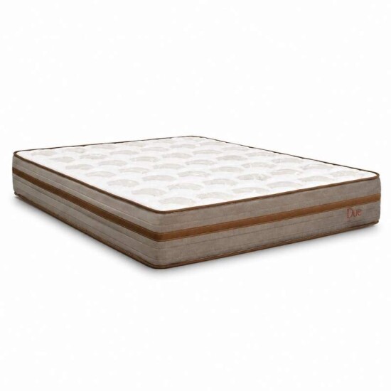 Colch�o Casal Molas Ensacadas Due Viero 138x188x26 cm | Suporta at� 240kg