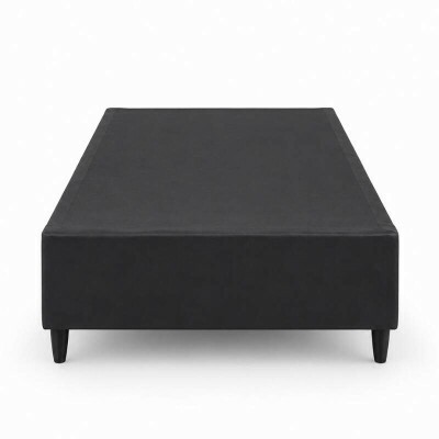 Base Box Solteiro Korino Preto 88x188x37 - Ortobel